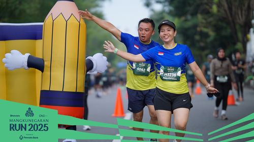 Race photo from Mangkunegaran Run 2025