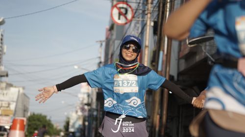 Race photo from Jabar Run 10K 2024