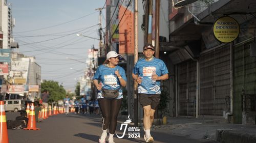 Race photo from Jabar Run 10K 2024