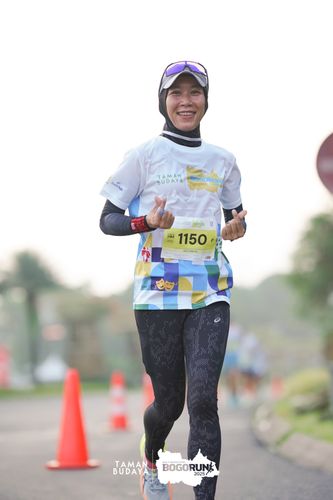 Race photo from Taman Budaya x BOGORUN 2025