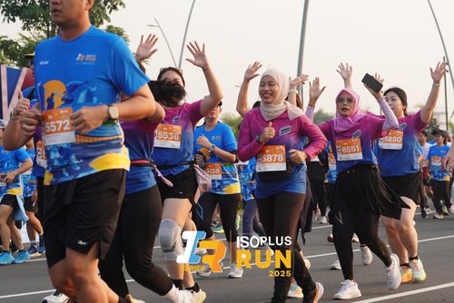 Race photo from ISOPLUS RUN 2025 - JAKARTA