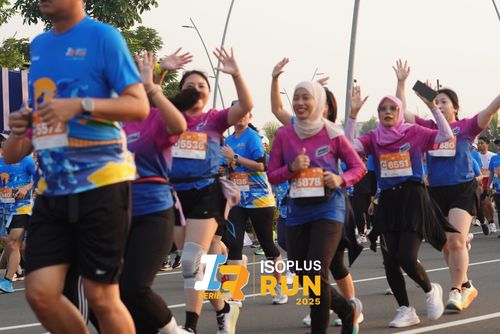 Race photo from ISOPLUS RUN 2025 - JAKARTA