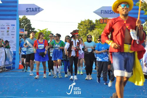 Race photo from Jabar Run 10K 2024