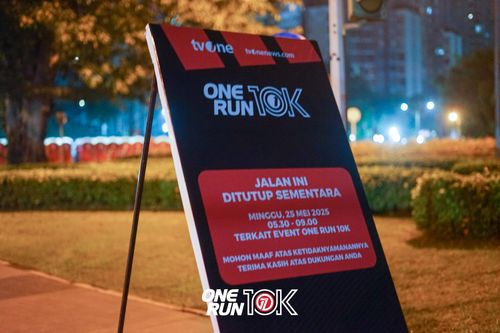 Race photo from ONE RUN 10K 2025