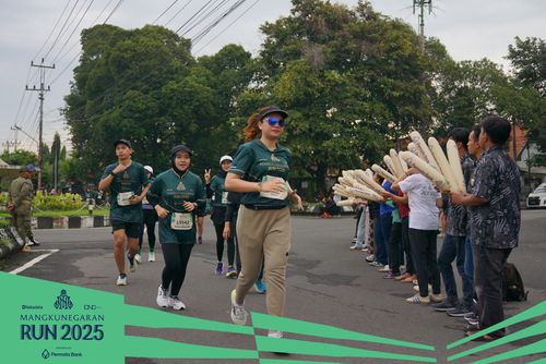 Race photo from Mangkunegaran Run 2025