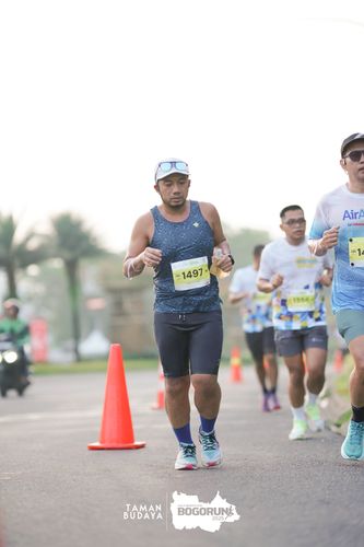 Race photo from Taman Budaya x BOGORUN 2025