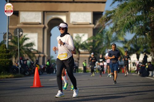 Race photo from Kediri Half Marathon 2024