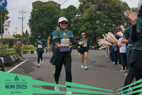 Race photo from Mangkunegaran Run 2025