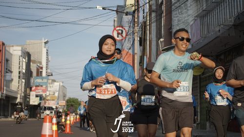 Race photo from Jabar Run 10K 2024
