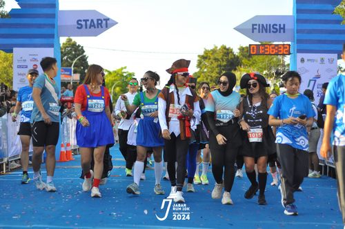 Race photo from Jabar Run 10K 2024