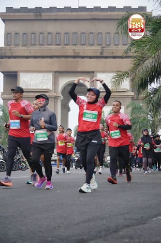 Race photo from Kediri Half Marathon 2025
