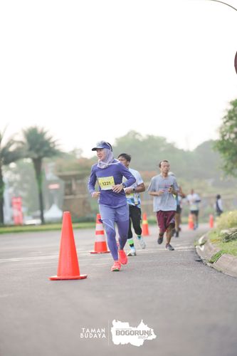 Race photo from Taman Budaya x BOGORUN 2025