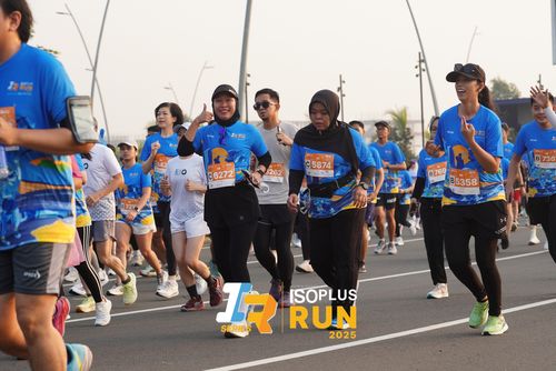 Race photo from ISOPLUS RUN 2025 - JAKARTA