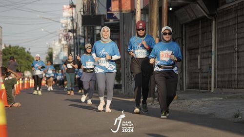 Race photo from Jabar Run 10K 2024