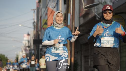 Race photo from Jabar Run 10K 2024