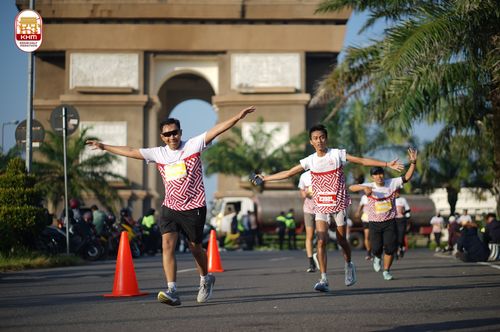 Race photo from Kediri Half Marathon 2024