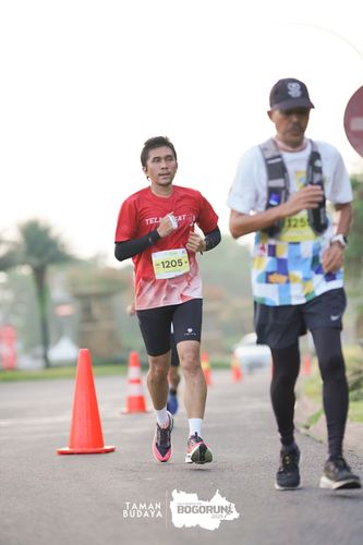 Race photo from Taman Budaya x BOGORUN 2025