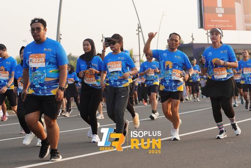 Race photo from ISOPLUS RUN 2025 - JAKARTA