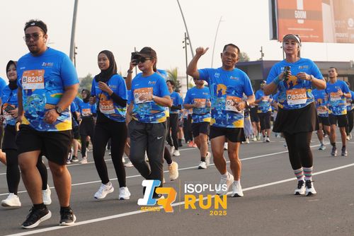 Race photo from ISOPLUS RUN 2025 - JAKARTA