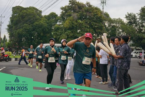 Race photo from Mangkunegaran Run 2025