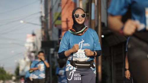 Race photo from Jabar Run 10K 2024