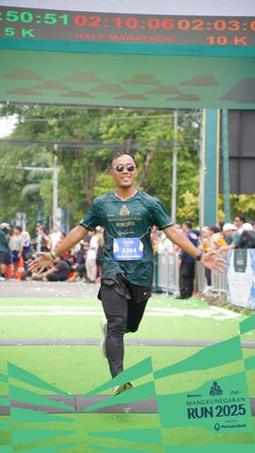 Race photo from Mangkunegaran Run 2025