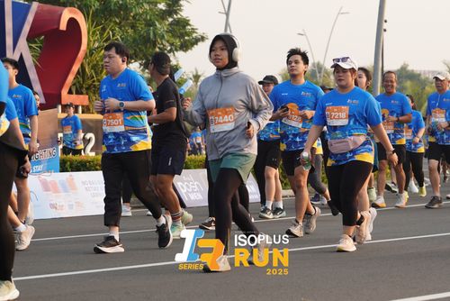 Race photo from ISOPLUS RUN 2025 - JAKARTA