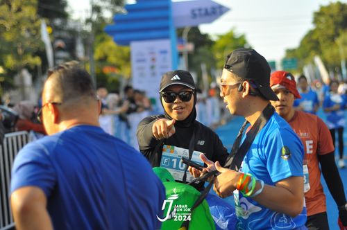 Race photo from Jabar Run 10K 2024
