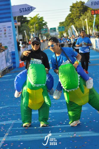 Race photo from Jabar Run 10K 2024
