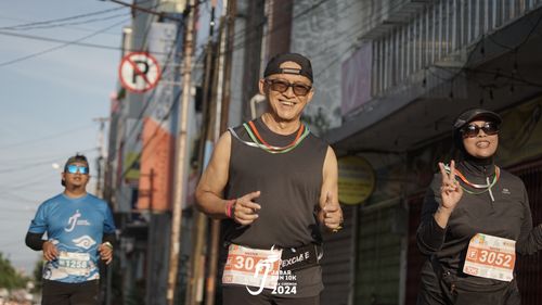Race photo from Jabar Run 10K 2024