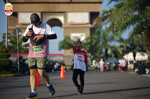 Race photo from Kediri Half Marathon 2024
