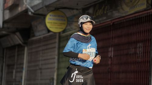 Race photo from Jabar Run 10K 2024