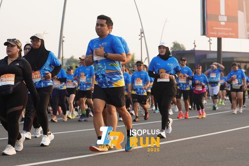 Race photo from ISOPLUS RUN 2025 - JAKARTA