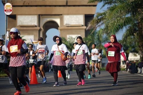 Race photo from Kediri Half Marathon 2024