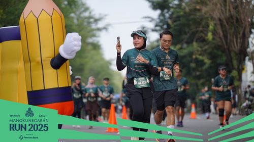 Race photo from Mangkunegaran Run 2025
