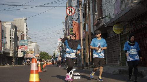 Race photo from Jabar Run 10K 2024