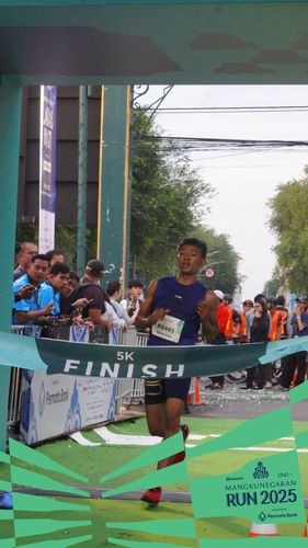 Race photo from Mangkunegaran Run 2025