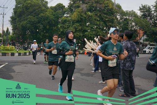 Race photo from Mangkunegaran Run 2025