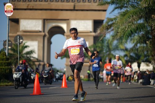 Race photo from Kediri Half Marathon 2024