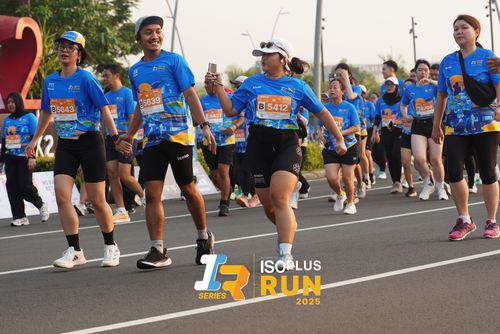 Race photo from ISOPLUS RUN 2025 - JAKARTA