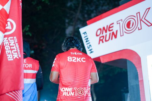 Race photo from ONE RUN 10K 2025