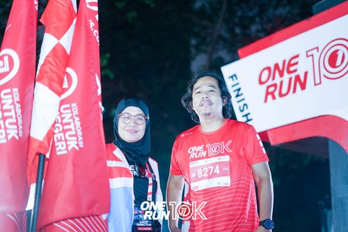 Race photo from ONE RUN 10K 2025
