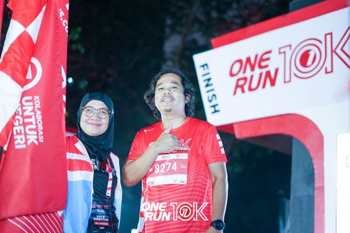 Race photo from ONE RUN 10K 2025