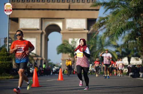 Race photo from Kediri Half Marathon 2024