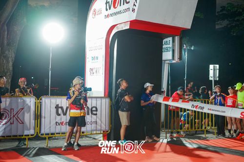 Race photo from ONE RUN 10K 2025