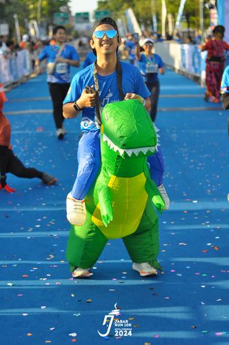 Race photo from Jabar Run 10K 2024