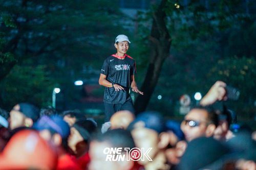 Race photo from ONE RUN 10K 2025