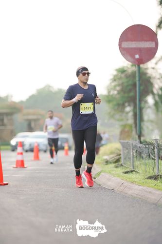 Race photo from Taman Budaya x BOGORUN 2025
