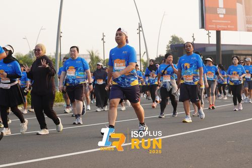 Race photo from ISOPLUS RUN 2025 - JAKARTA