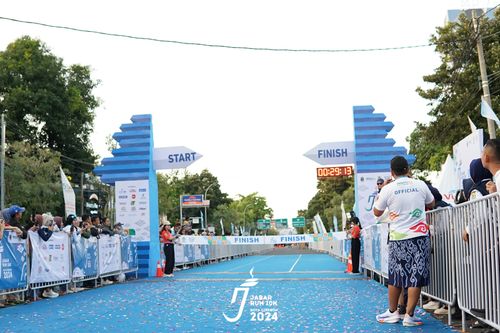 Race photo from Jabar Run 10K 2024